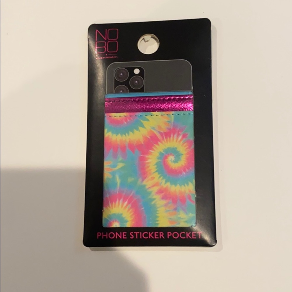 Phone sticker pocket